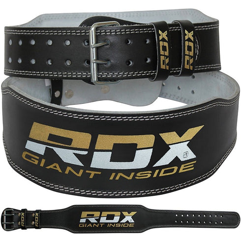 RDX 4 INCH LEATHER WEIGHT LIFTING BELT-1